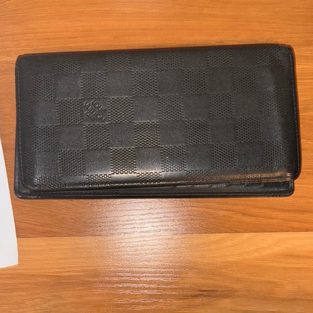 Louis Vuitton Black Damier Plaid Print